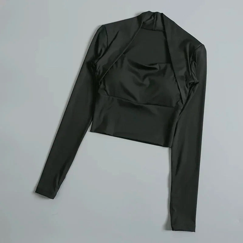 CN Fitness Chest Cushion Top Women Long Sleeve Shirt Yoga