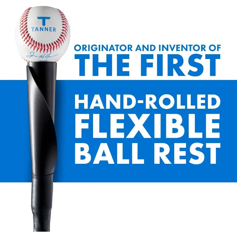 Tanner Tee The Original Professional Baseball Tee Softball Adult Batting Tee. Weather Resistant Composite Base