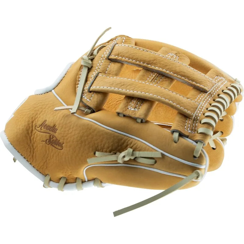 MARUCCI Acadia M Type V2 45A3 Baseball Glove, 12.00", H-Web, Left Hand Throw, MESA/Camel