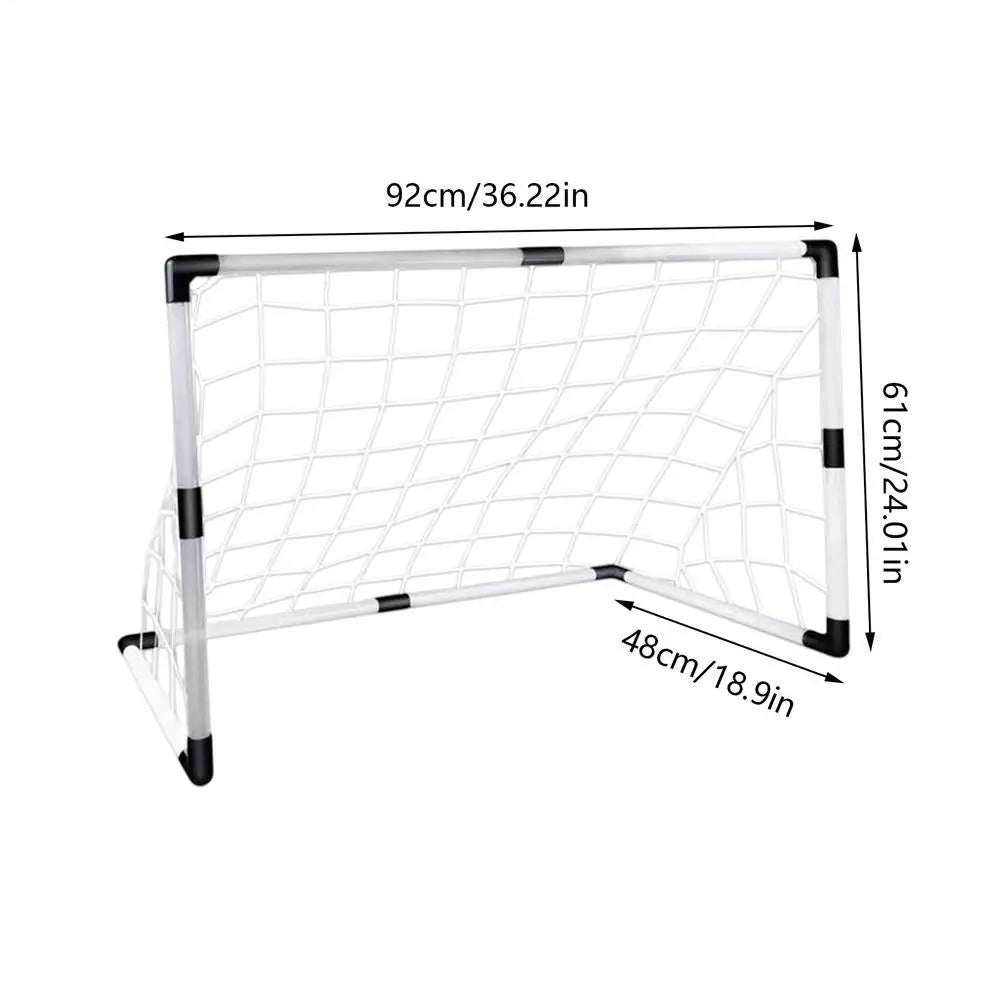 Portable Foldable Soccer Goal for Kids Indoor and Outdoor Play