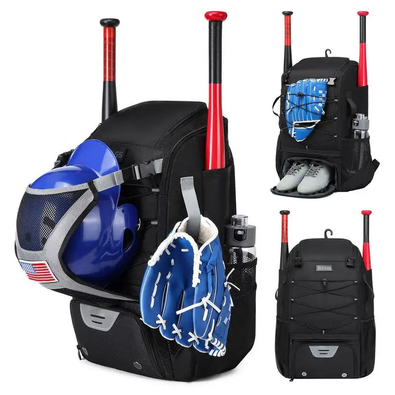 Bat Bags Baseball Baseball & Softball Equipment Bag Lightweight Waterproof Equipment Bag For Youth And Adults Teeball Gear