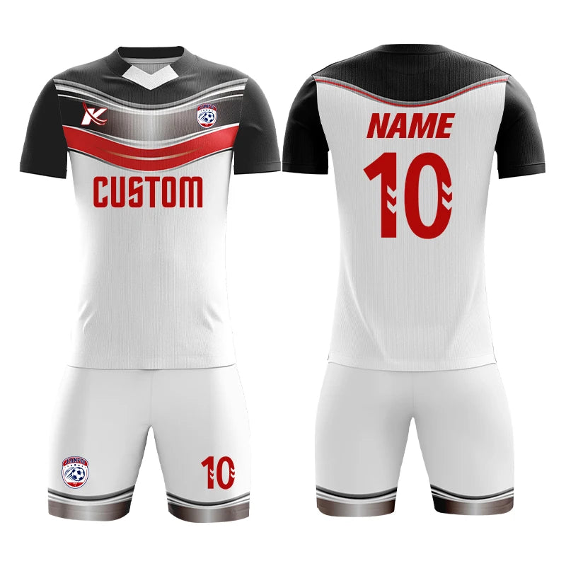 Custom Sublimation Football Jersey Set for Men Training and Team