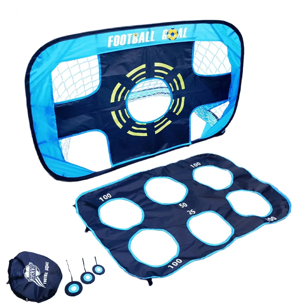 Kids Soccer Goal With Four Training Modes For Skill Development
