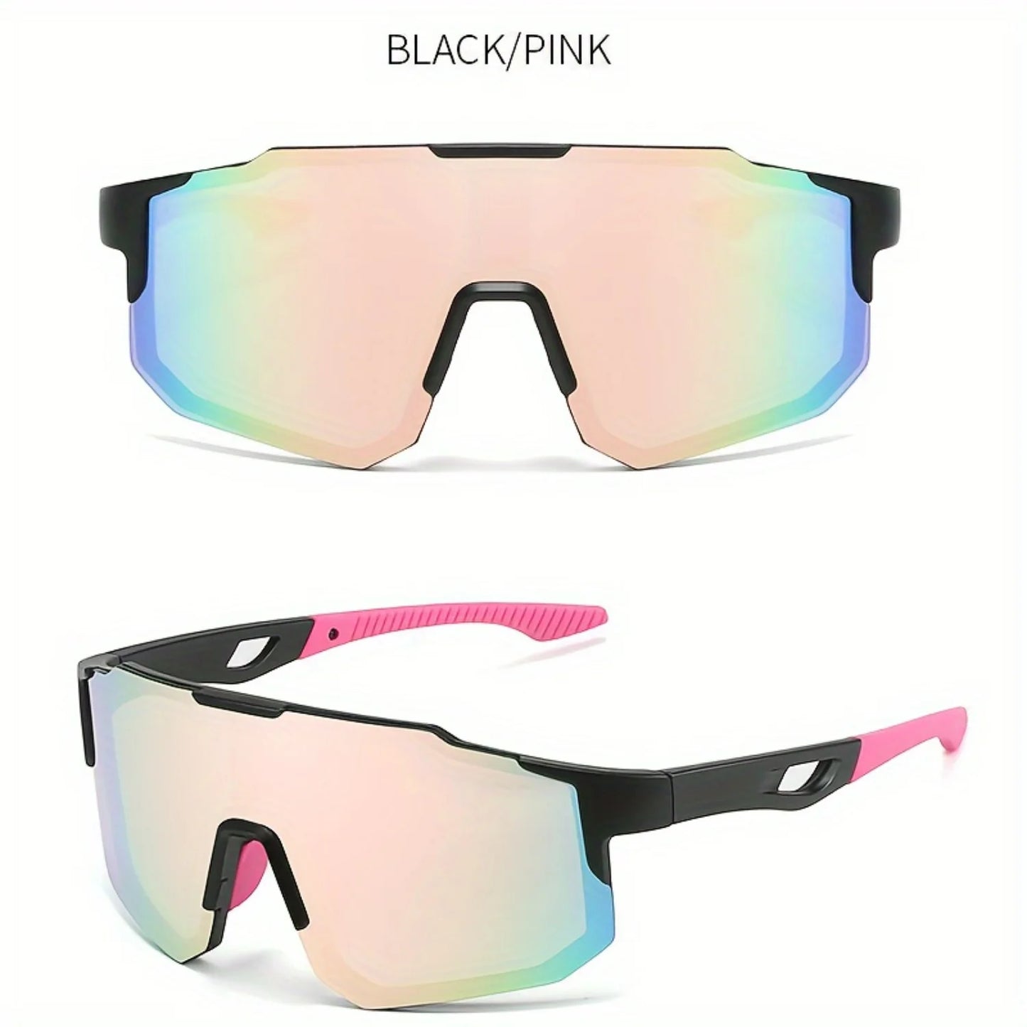 Stylish, High-Quality Unisex Youth Sports Sunglasses with UV400 Protection for Tennis, Softball, Baseball, Cycling, Hiking - One