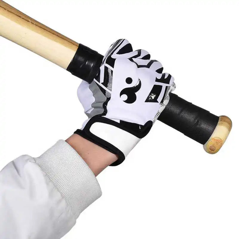 1 Pair Baseball Batting Gloves American Football Gloves Men Women Anti Slip Gel Softball Baseball Hitter Gloves