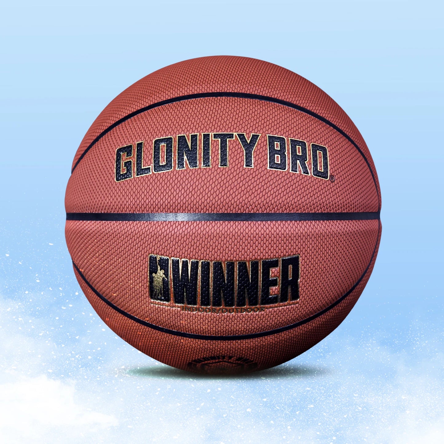 Wear-resistant Pu Leather In&Outdoor Competition Basketball Standard Size 5 6 7 Brown-Red Men's Women's Traning Team Street Ball