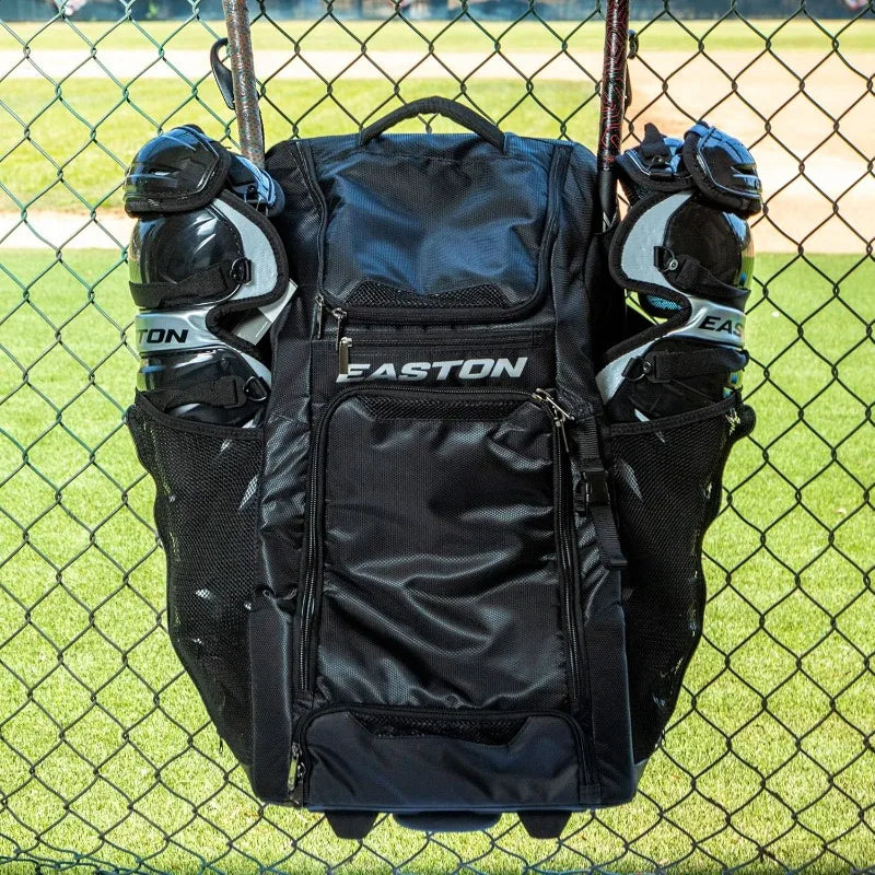 Easton | Catcher's Wheeled Bag Series | Baseball & Softball | Multiple Styles,Dual Sport Edition (Baseball/Softball)