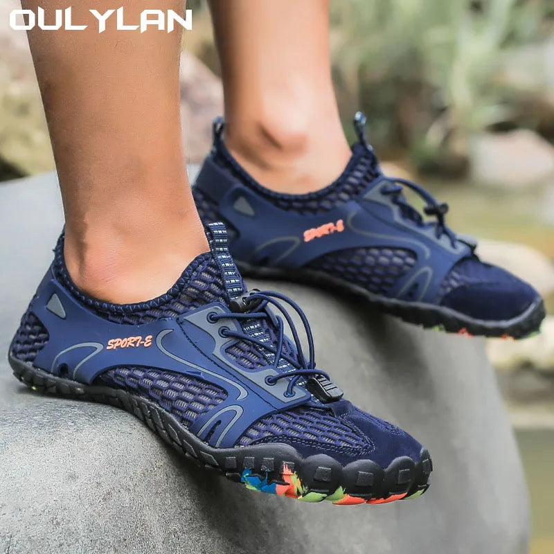 Breathable Quick Drying Hiking Sneakers for Men Outdoor Adventure