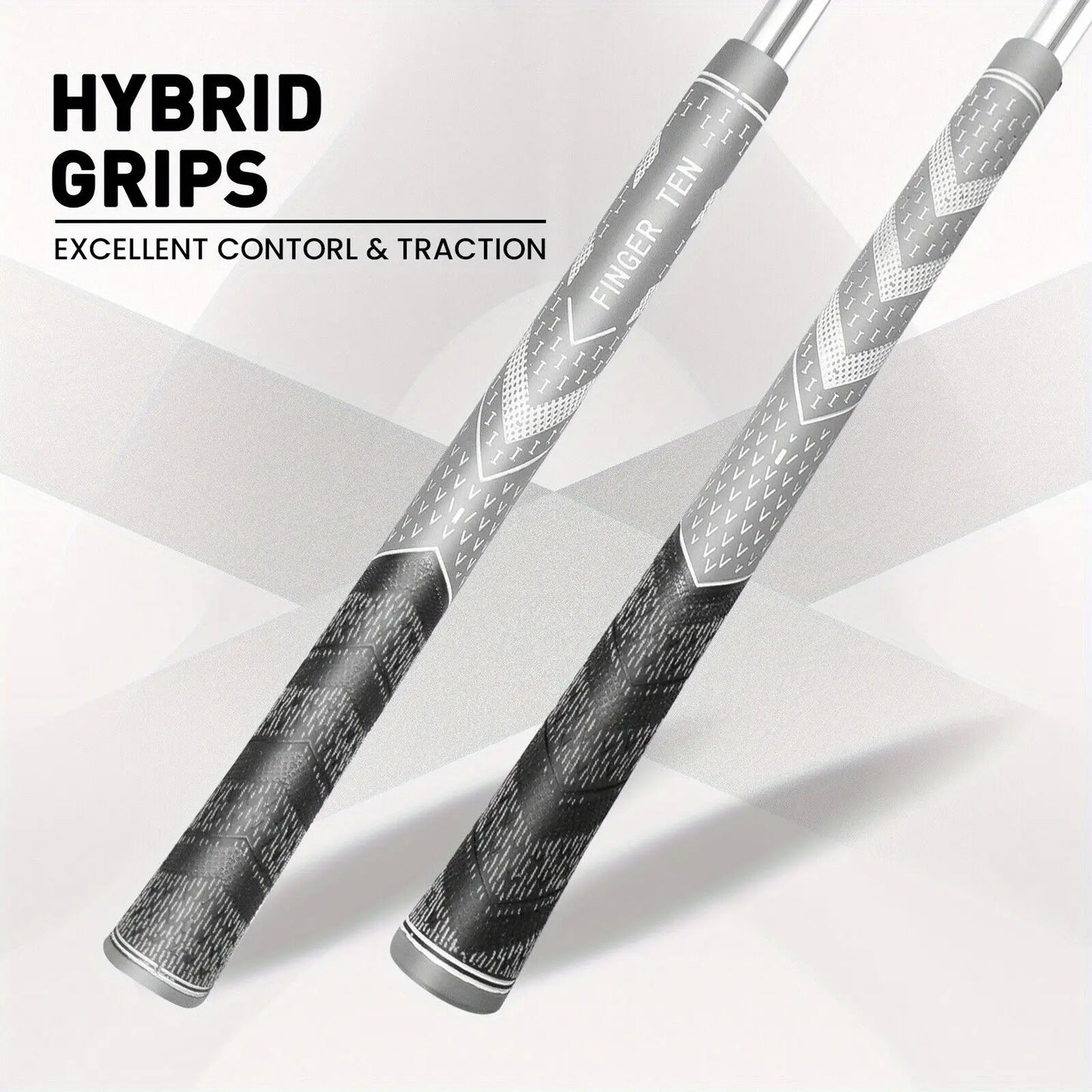 Golf Club Grips Kit Multi-Purpose Corded Rubber for Performance