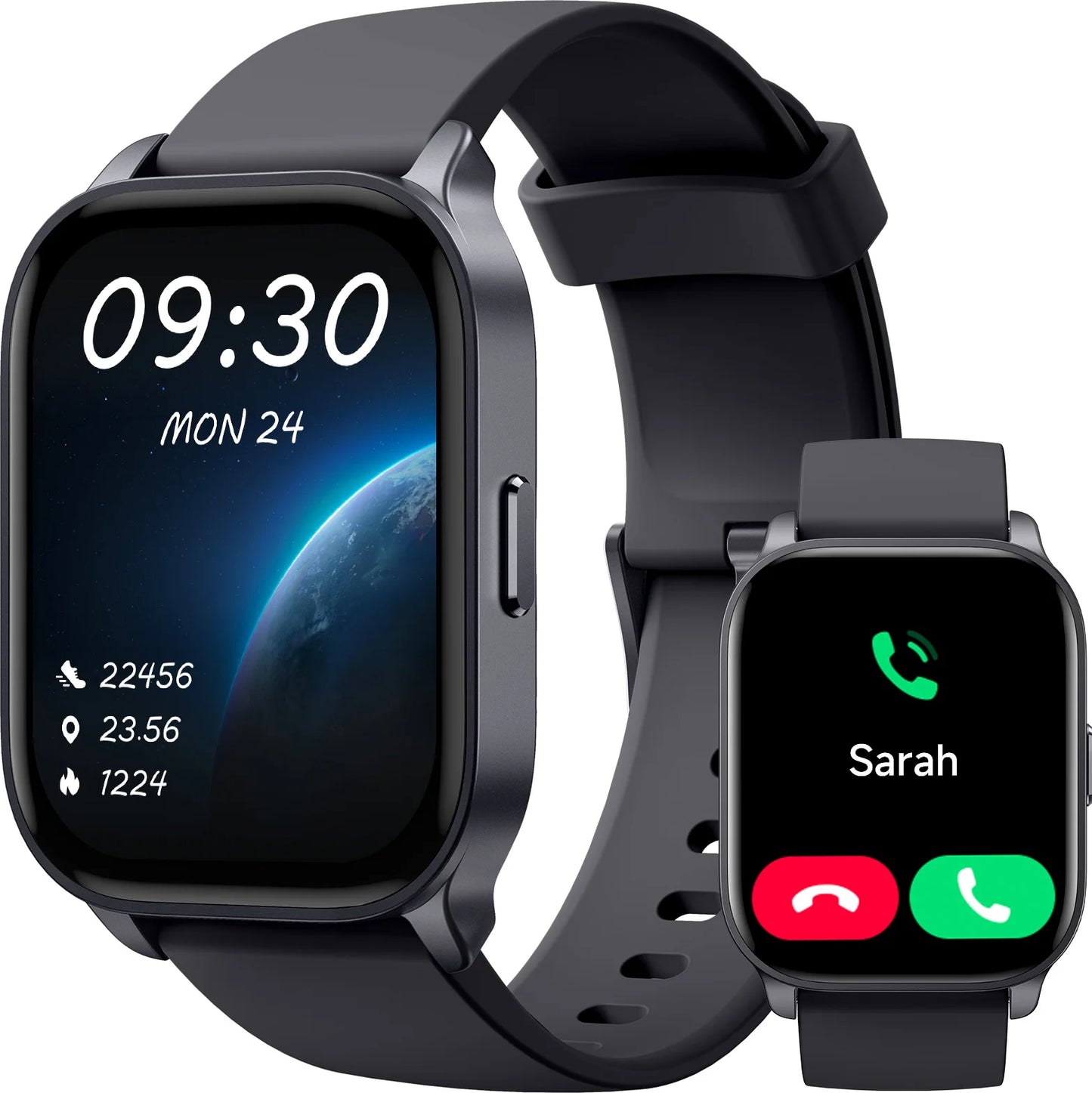 TOOBUR 2.01“ Smart Watch for Women With Answer/Make Calls,Alexa Built-in Fitness Track Smartwatcher 100 Sports/IP68 Waterproof