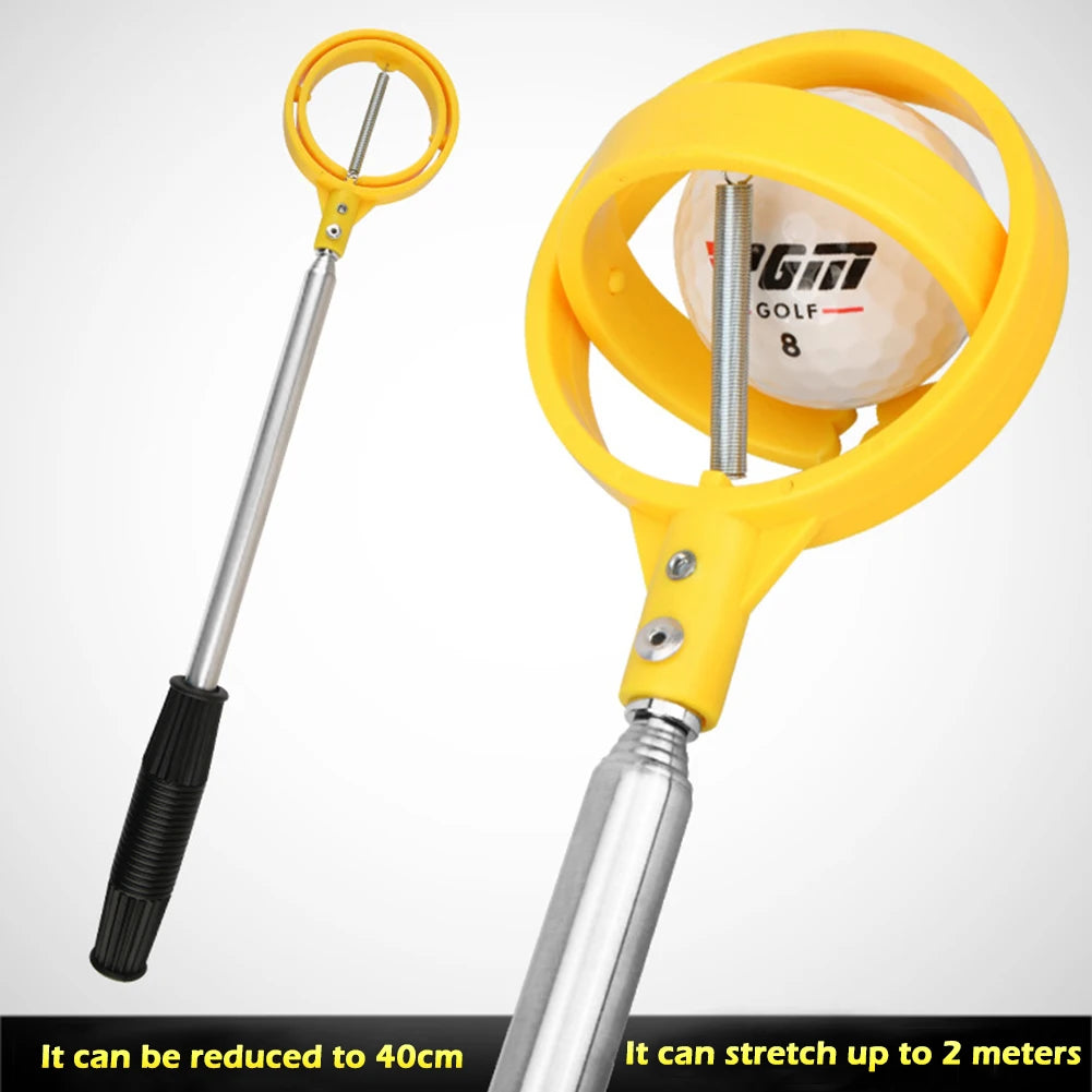 Golf Ball Retriever Tool for Outdoor Training and Entertainment