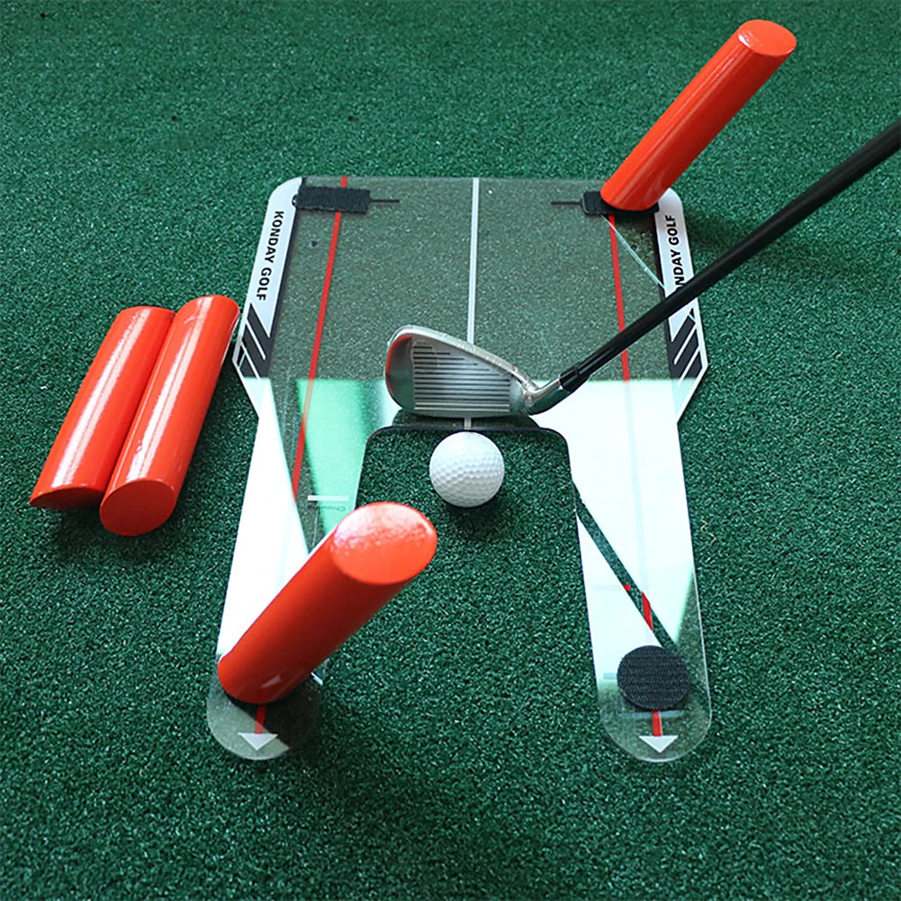 Golf Alignment Trainer Swing Aid for Perfect Practice