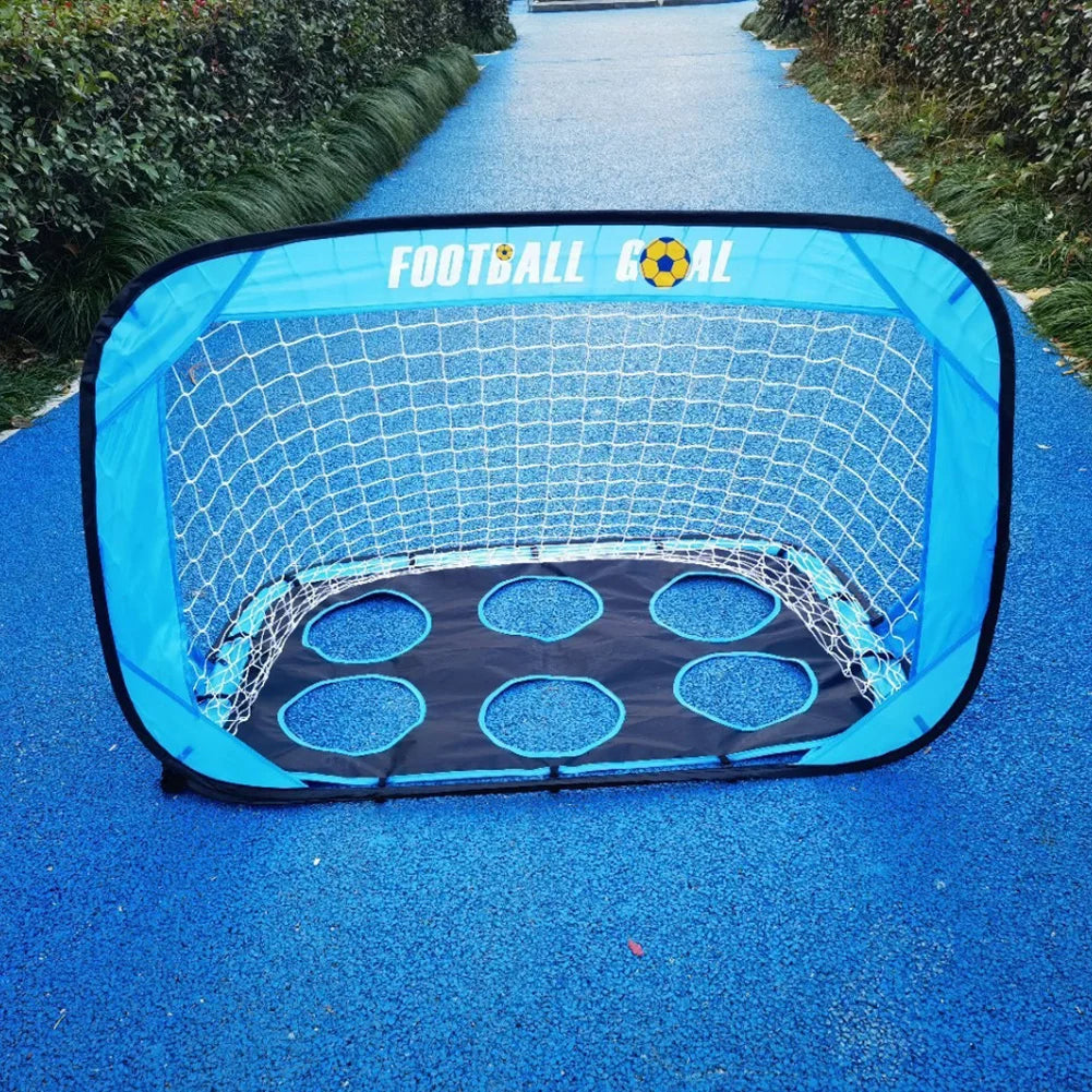 Kids Soccer Goal With Four Training Modes For Skill Development