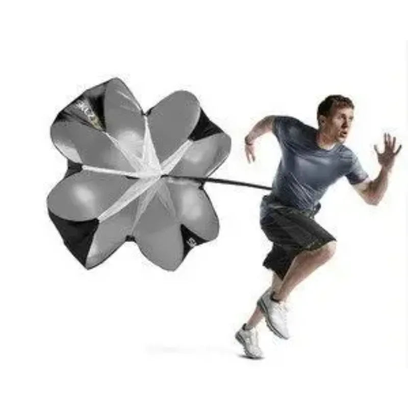 Adjustable Resistance Drag Parachute for Soccer and Track Training