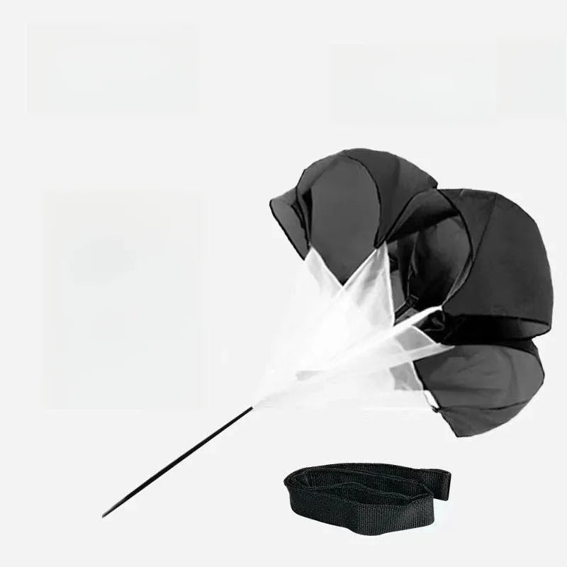 Adjustable Resistance Drag Parachute for Soccer and Track Training