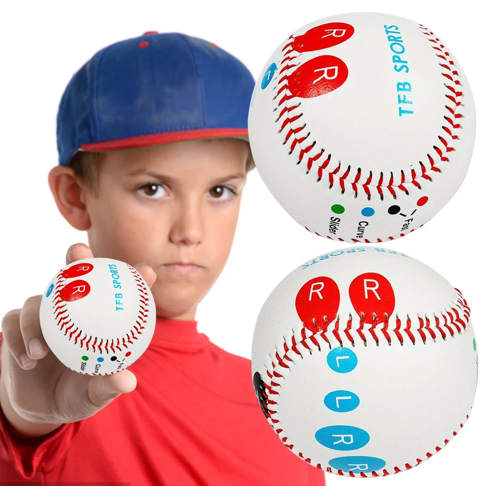 9 Inch Pitch Training Baseball PVC Competition Training Baseball Outdoor Practice Baseball Training Aid for Pitching