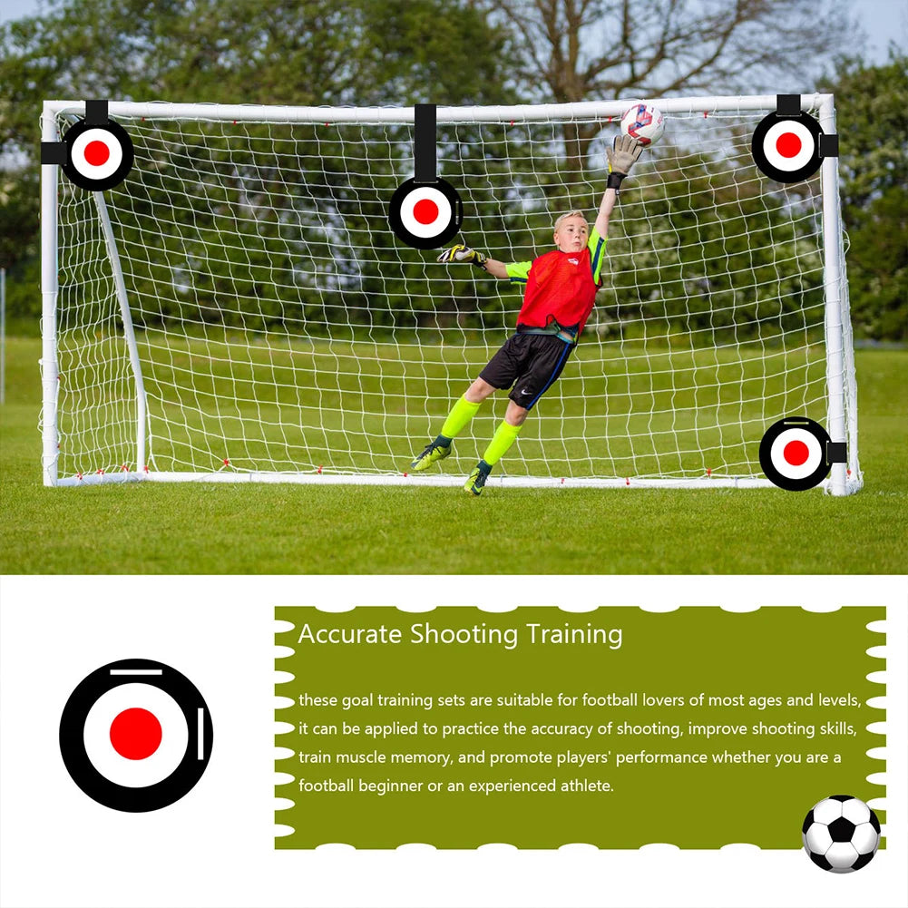Football Training Target for Enhanced Kicking Accuracy and Skills