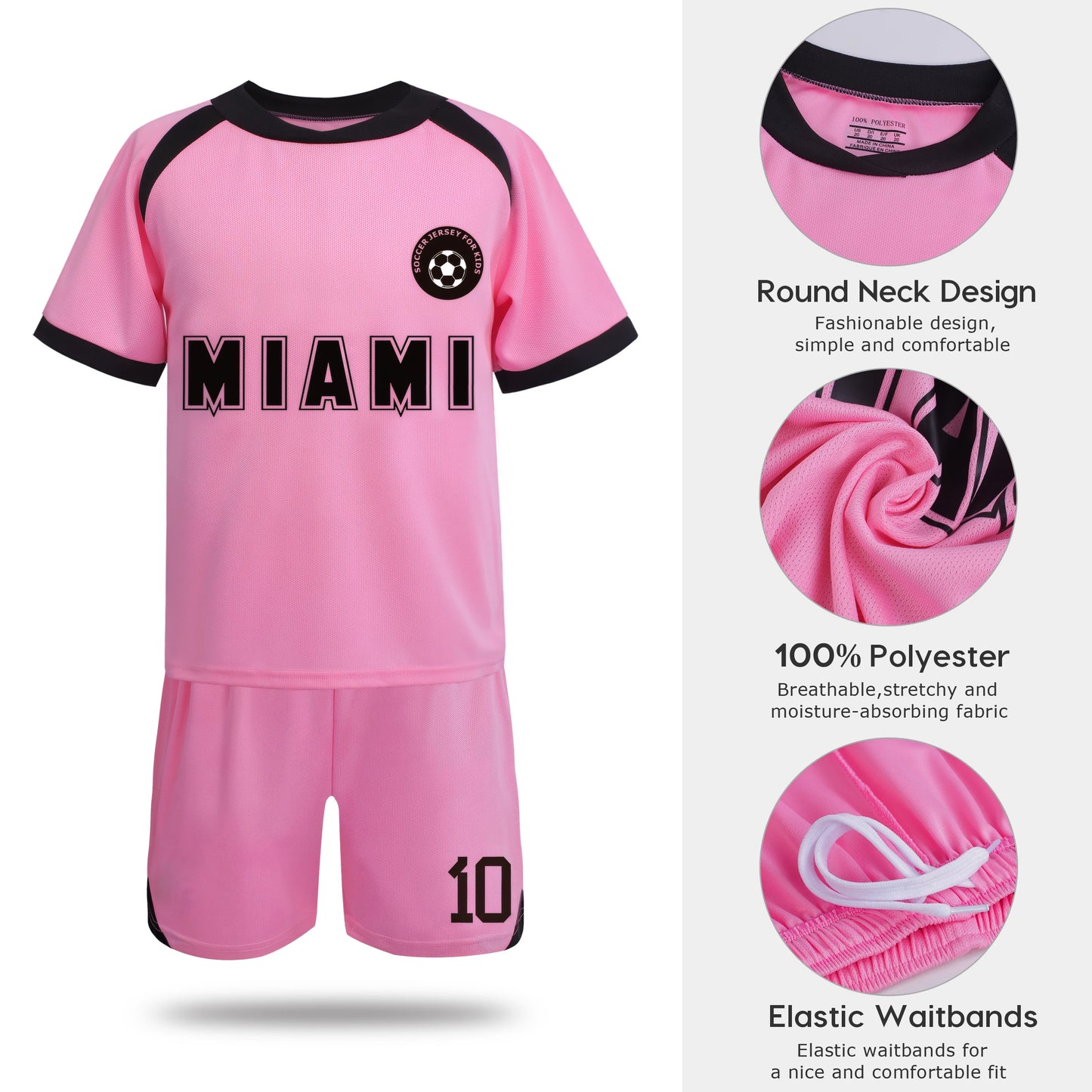 Children's Football Jersey Training Suit Three-Piece Set