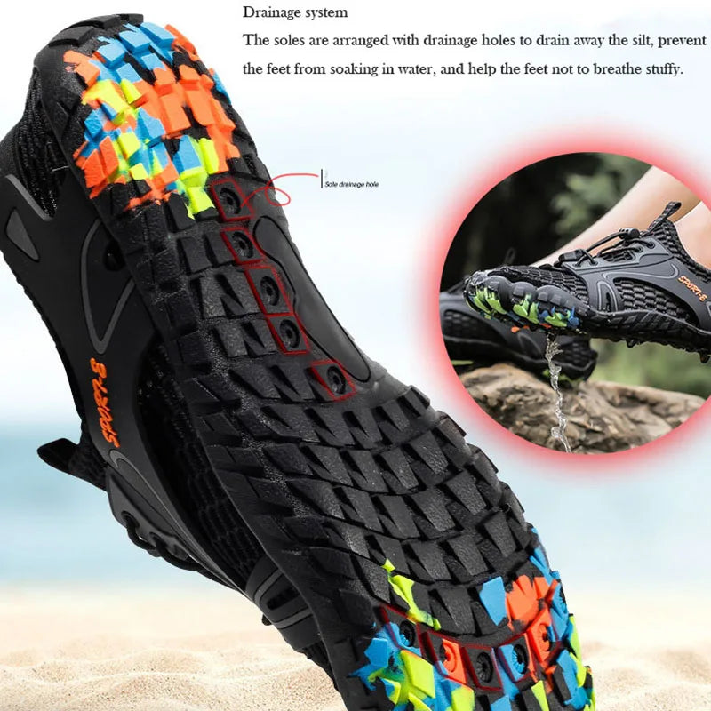 Breathable Quick Drying Hiking Sneakers for Men Outdoor Adventure