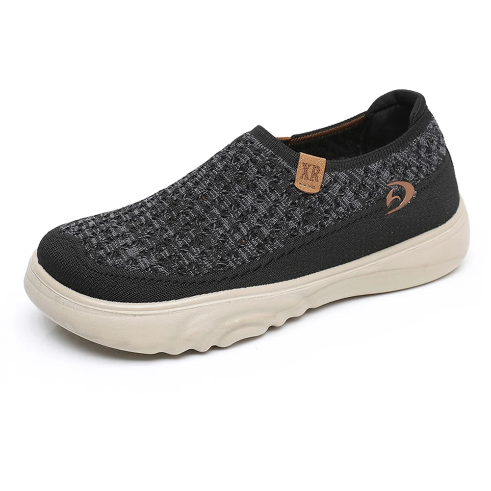 Women Anti Slip Thick Sole Walking Shoes Breathable Lightweight Walking Loafers Comfortable Boat Shoes for Outdoor Travel