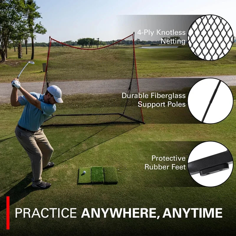 Rukket Haack Golf Net for Indoor and Outdoor Practice