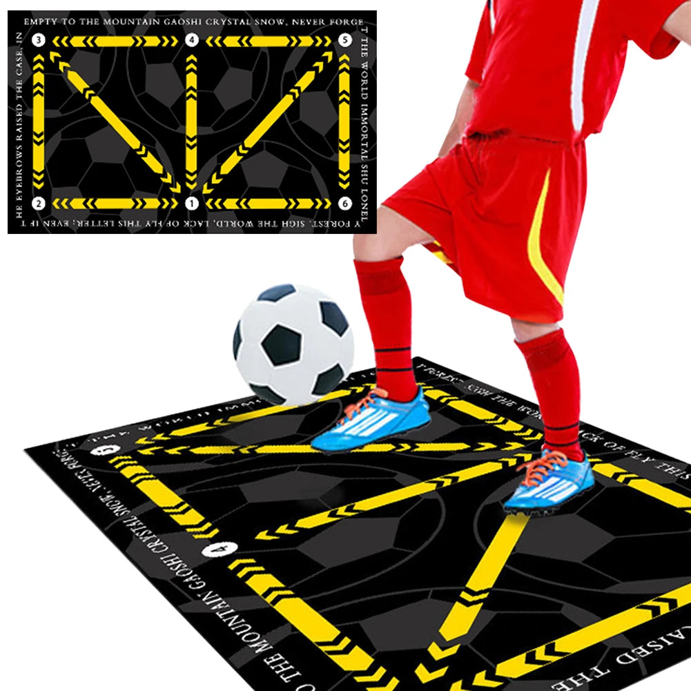 Non-Slip Football Training Mat for Agility and Dribbling Practice
