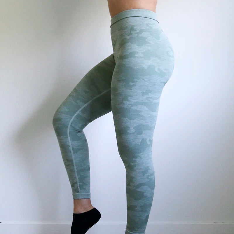 NEPOAGYMCN Women Seamless High Waist Scrunch Leggings Yoga Pants
