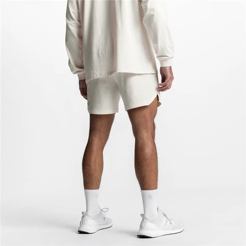 GENDAWAYCN Men Running Shorts Quick Dry Fitness Gym