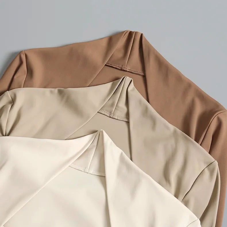 CN Fitness Chest Cushion Top Women Long Sleeve Shirt Yoga