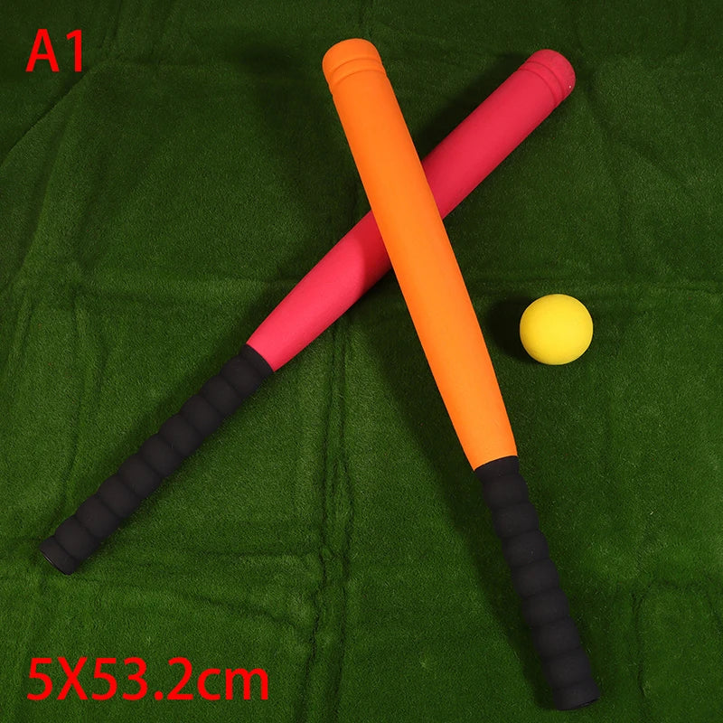 Kids Baseball Bat And Ball 21/24Inch Lightweight Safe Toy EVA Softball Bat Baseball Bat For Indoor Outdoor Learning Game Playing