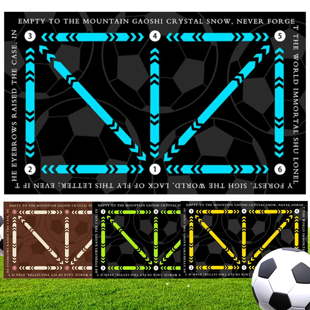 Non-Slip Football Training Mat for Agility and Dribbling Practice