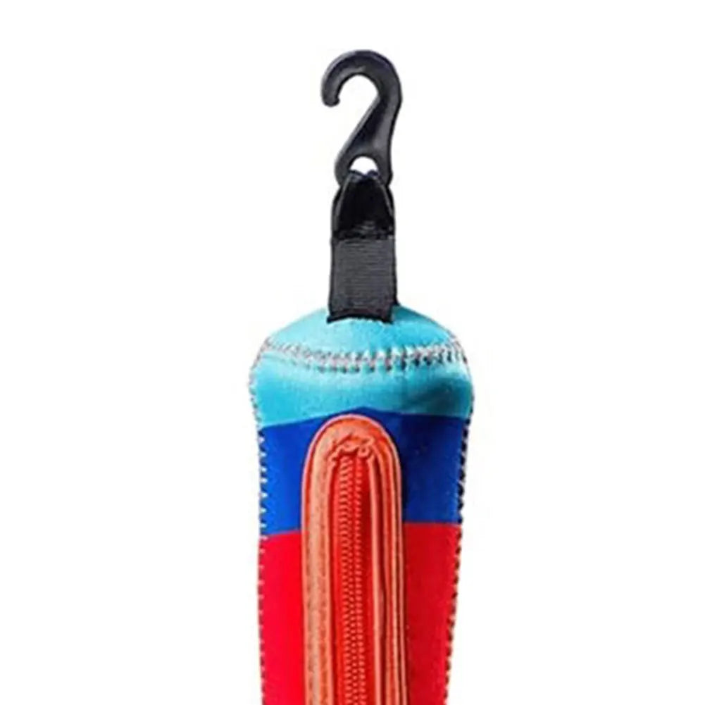 Baseball & Softball Handle Cover Cushy Zippered Sleeve Baseball Bat Handle Cover for Baseball and Softball