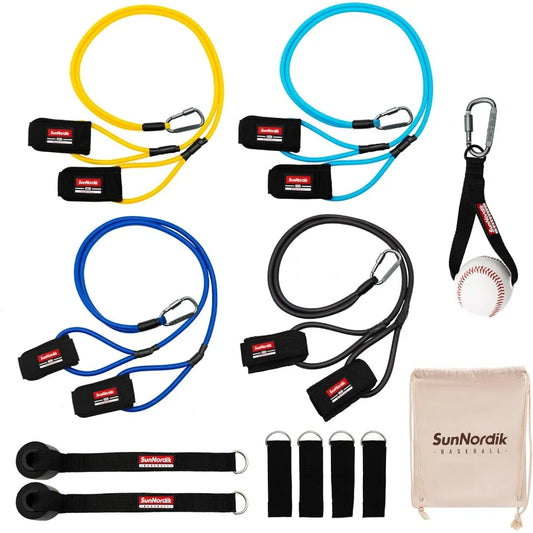 Resistance Bands for Baseball Pitchers Baseball Bands for Improve Arm Strength and Pitching Training Baseball Training Bands fo