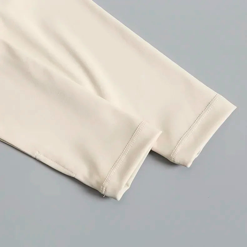 CN Fitness Chest Cushion Top Women Long Sleeve Shirt Yoga