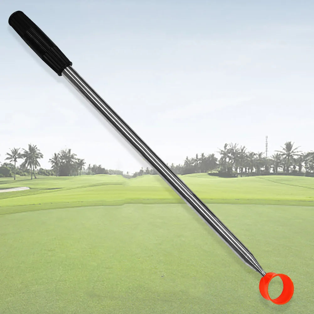 9ft/12ft Golf Ball Retriever Telescopic Comfortable Handle Golf Ball Pickup Stainless Steel Portable Golf Accessories