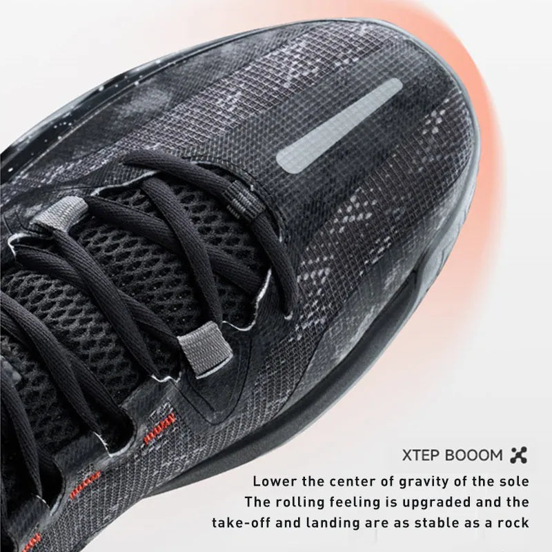 Xtep Light Attack 2.0 V3 Basketball Shoes For Men 2024 Spring  Men's  Mid Top Wear-Resistant Training Sneakers 876119120010