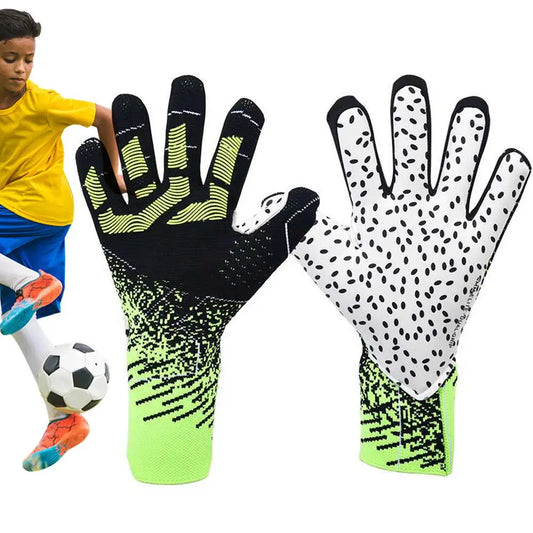 Professional Soccer Goalie Gloves with Anti-Slip Latex Grip