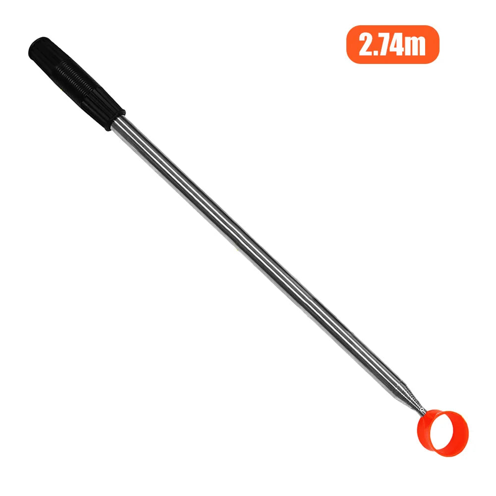 9ft/12ft Golf Ball Retriever Telescopic Comfortable Handle Golf Ball Pickup Stainless Steel Portable Golf Accessories