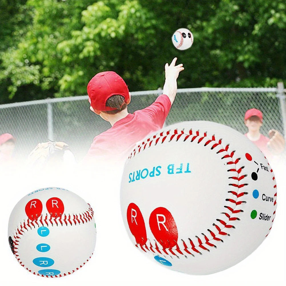 9 Inch Pitch Training Baseball PVC Competition Training Baseball Outdoor Practice Baseball Training Aid for Pitching