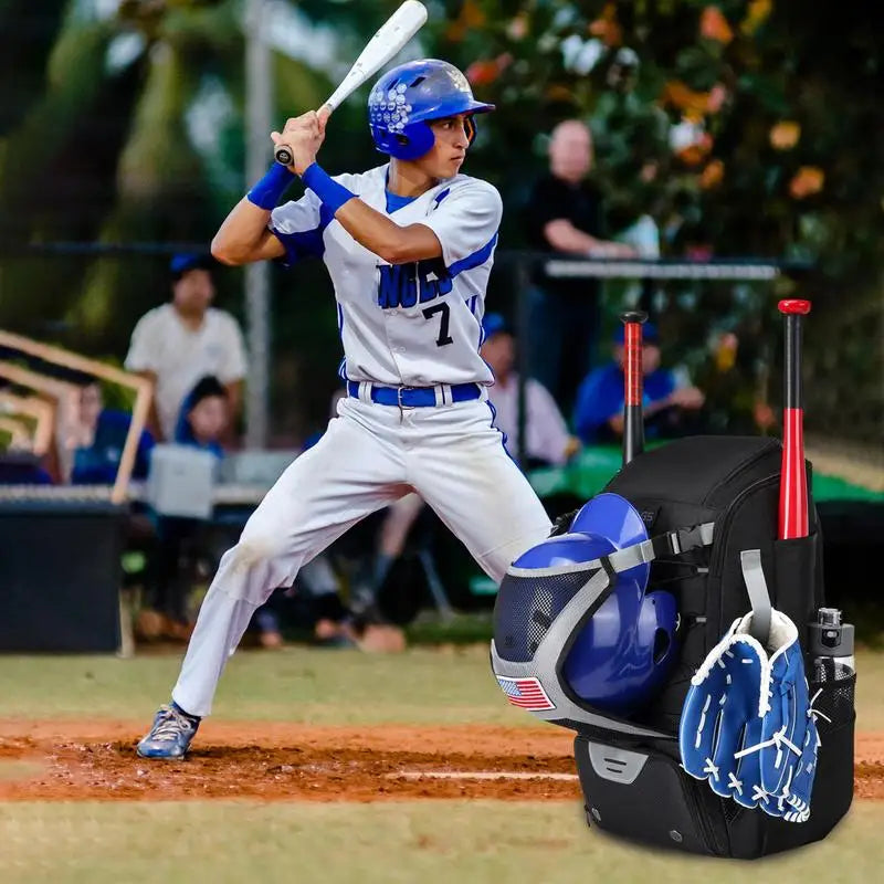 Bat Bags Baseball Baseball & Softball Equipment Bag Lightweight Waterproof Equipment Bag For Youth And Adults Teeball Gear