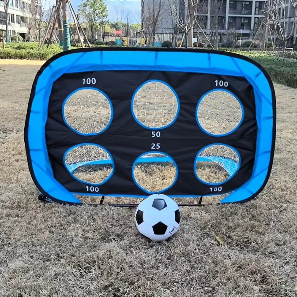 Portable Soccer Training Target Net for Backyard Practice
