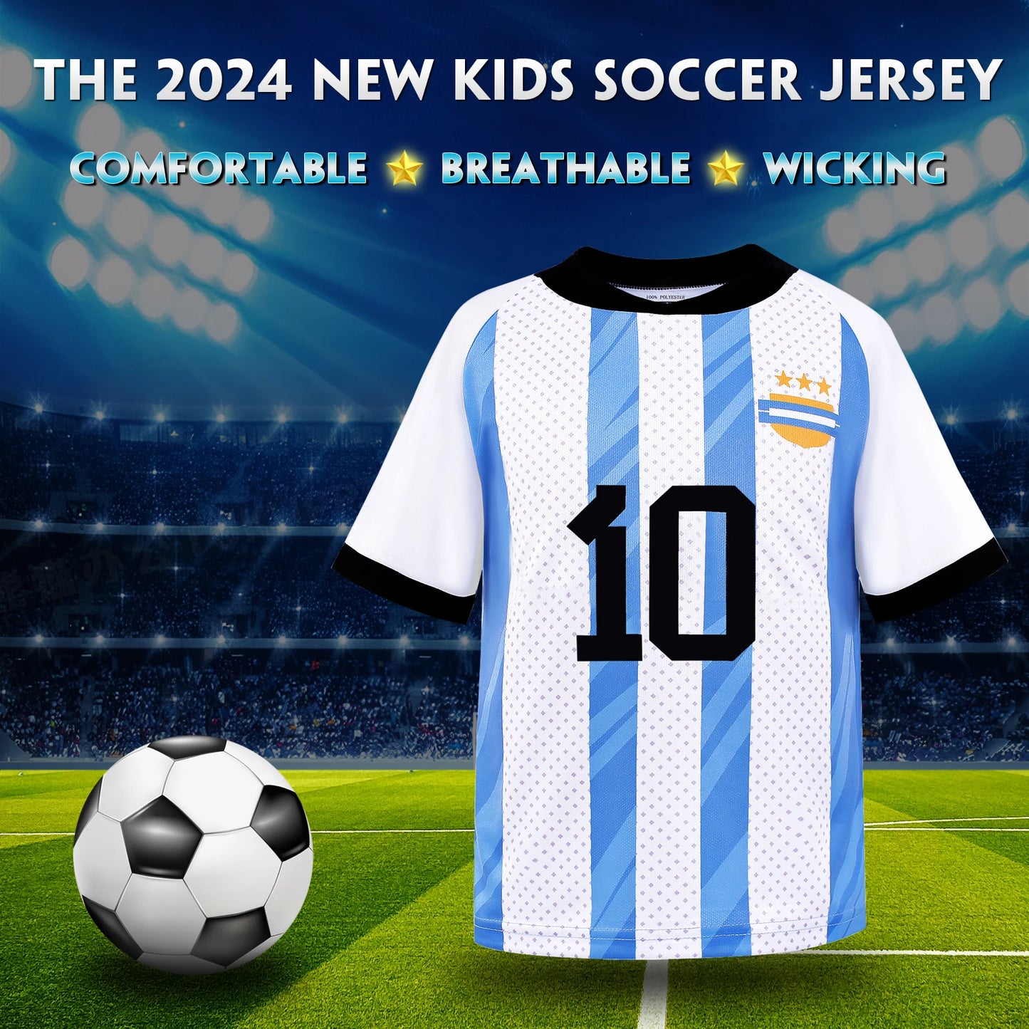 Children's Football Jersey Sports Training Suit Set for All
