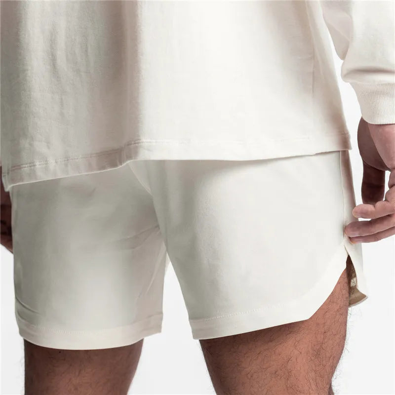 GENDAWAYCN Men Running Shorts Quick Dry Fitness Gym
