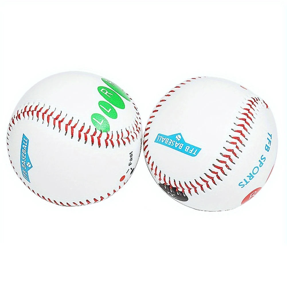 9 Inch Pitch Training Baseball PVC Competition Training Baseball Outdoor Practice Baseball Training Aid for Pitching