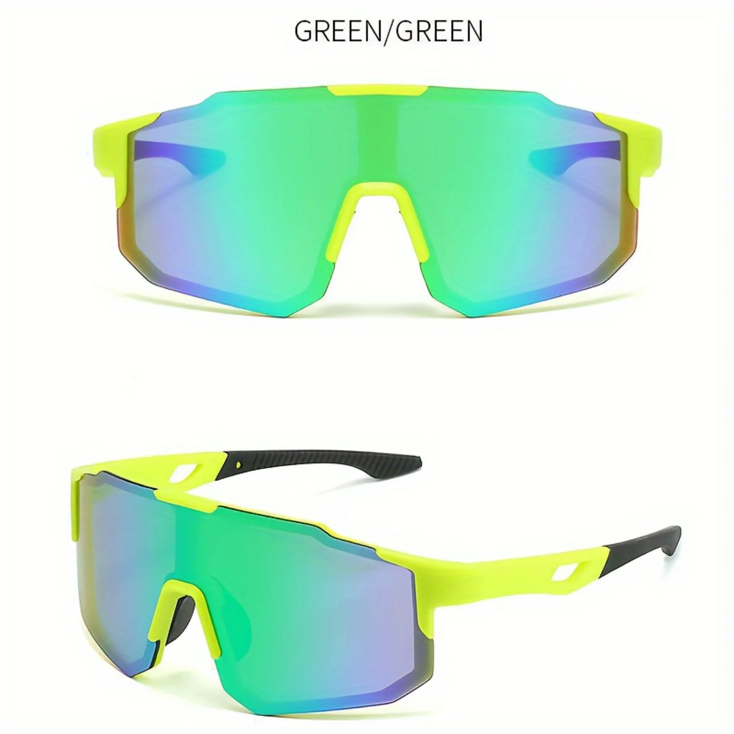 Stylish, High-Quality Unisex Youth Sports Sunglasses with UV400 Protection for Tennis, Softball, Baseball, Cycling, Hiking - One