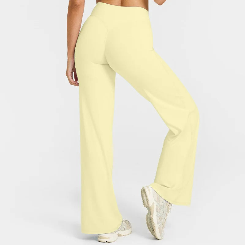 NCLAGEN Straight Leg Yoga Pants Ultra Soft Butter Fabric
