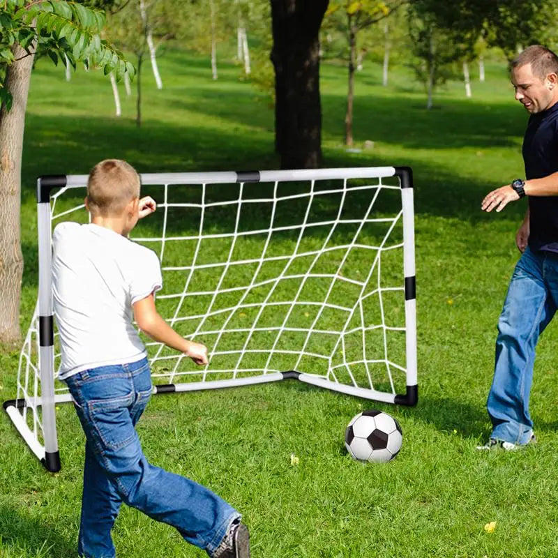 Portable Foldable Soccer Goal for Kids Indoor and Outdoor Play