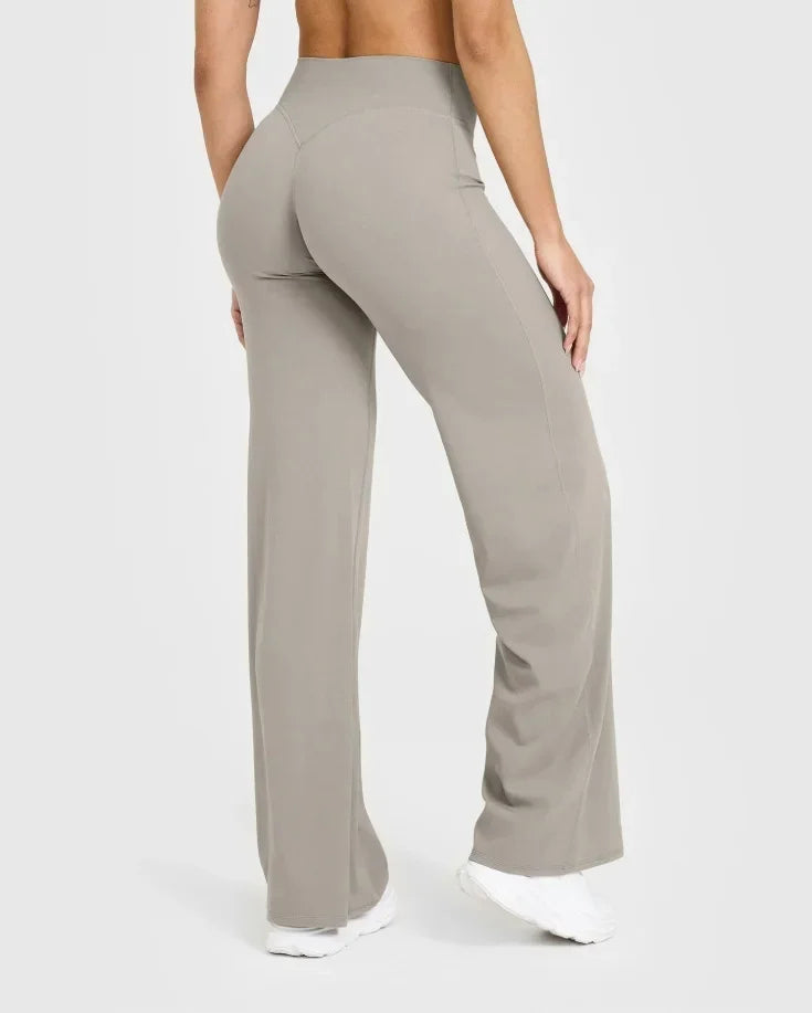 NCLAGEN Straight Leg Yoga Pants Ultra Soft Butter Fabric