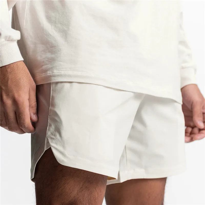 GENDAWAYCN Men Running Shorts Quick Dry Fitness Gym