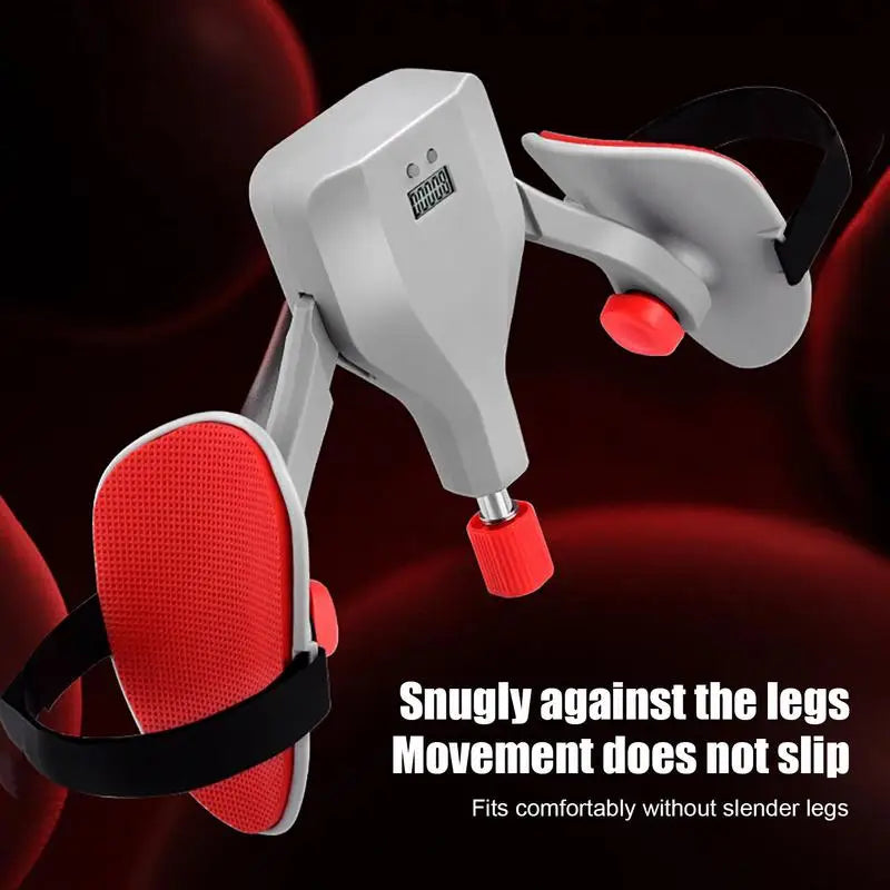 Thigh Trainer With Counter 10-35kg Resistant Adjustable Pelvic Floor Muscle Trainer 360 Adjustable Fitness Hip Trainer Supplies